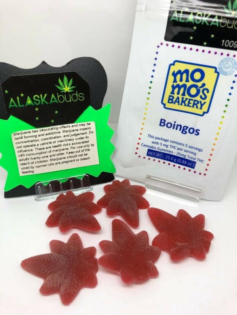 Boysenberry Boingos 50mg THC (Gummies) By MoMo's Bakery