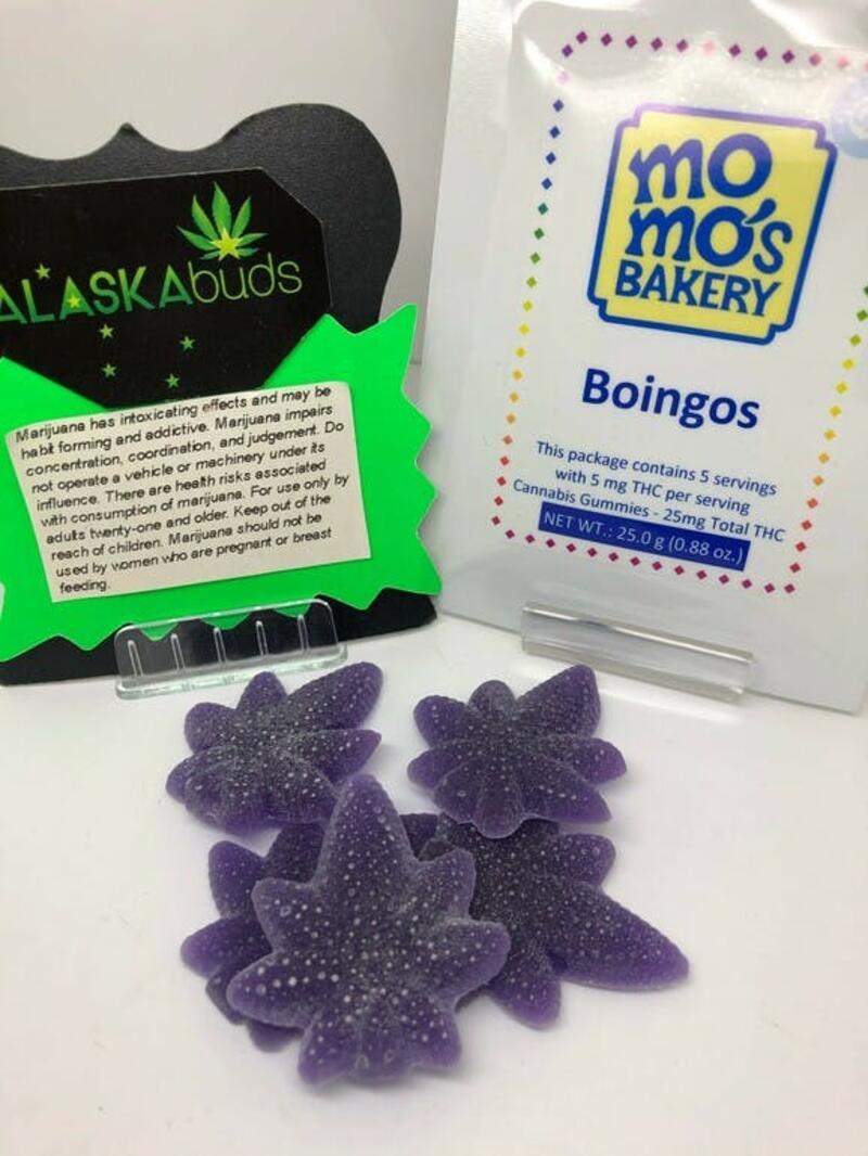Blueberry Boingo 50mg (Gummies) By MoMo's Bakery