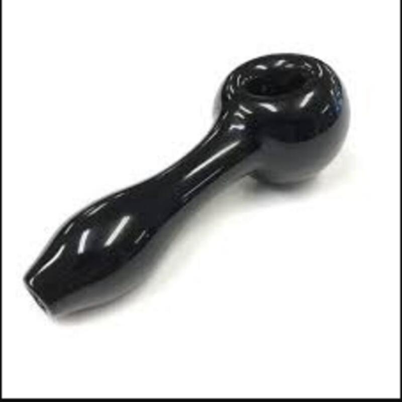 Black and White Glass Pipe $8.00