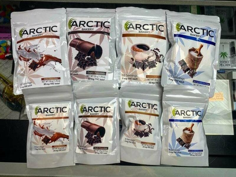 Arctic Bakery Chocolates 100mg
