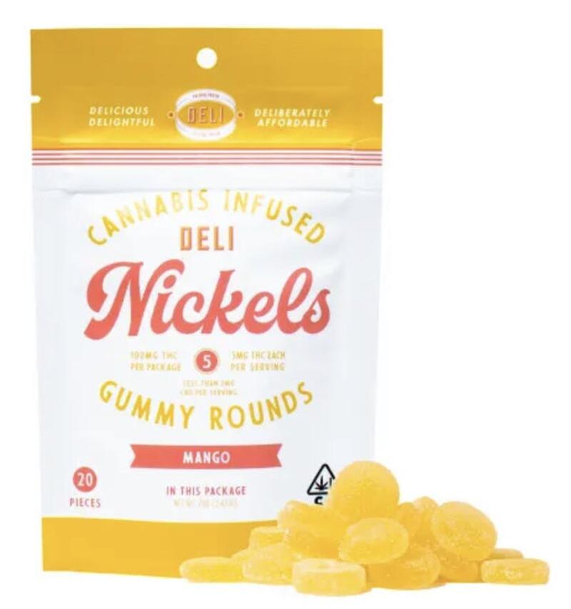 [Deli] Nickels - Mango Gummy Rounds