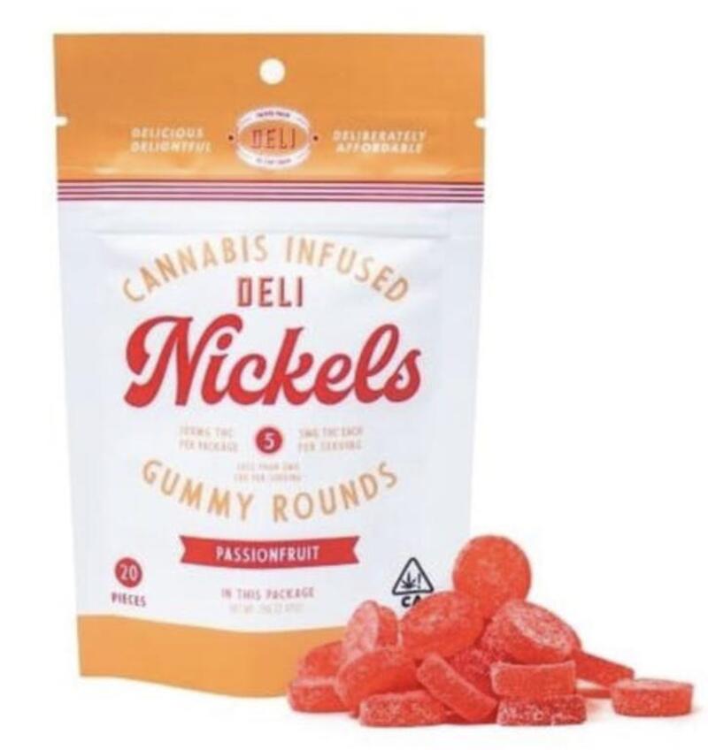 [Deli] Nickels - Passionfruit Gummy Rounds