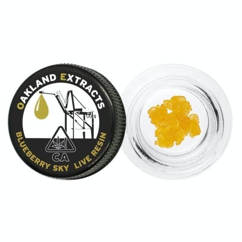 OAKLAND EXTRACTS: Blueberry Sky Live Resin 1g
