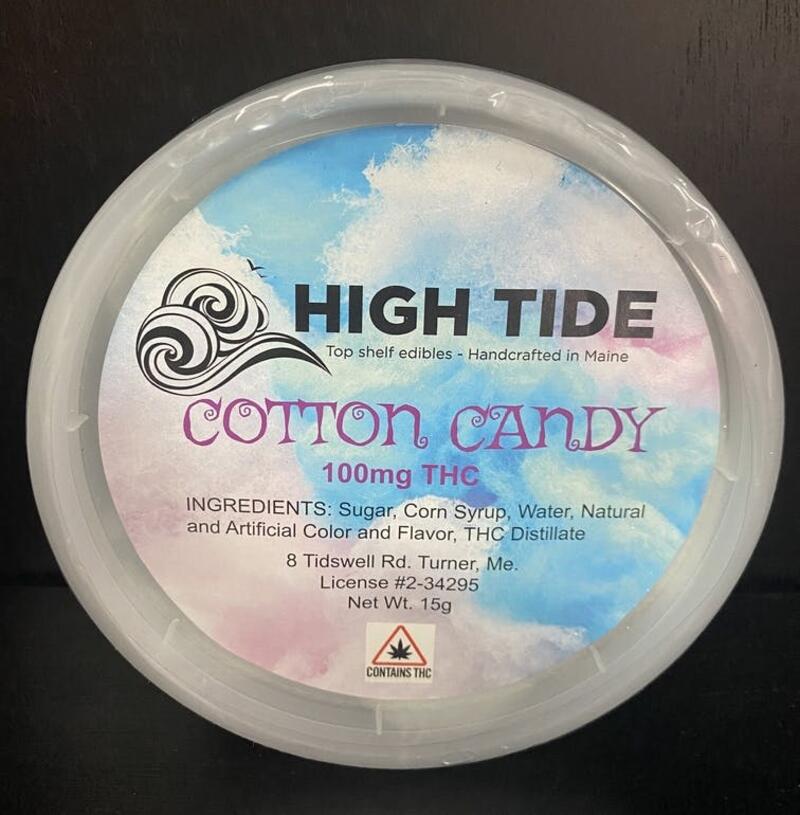100mg Cotton Candy by High Tide Edibles
