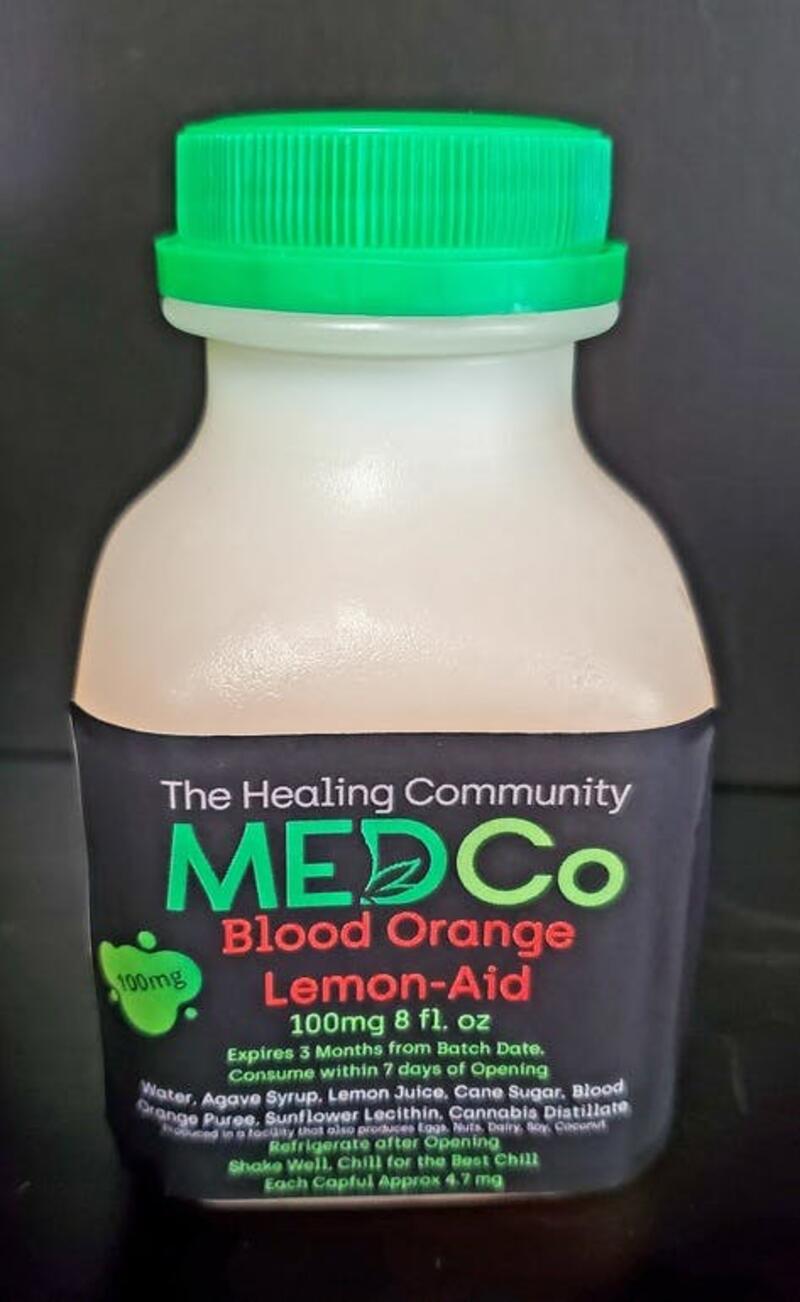 100mg Medco Blood Orange Lemonade 8oz.