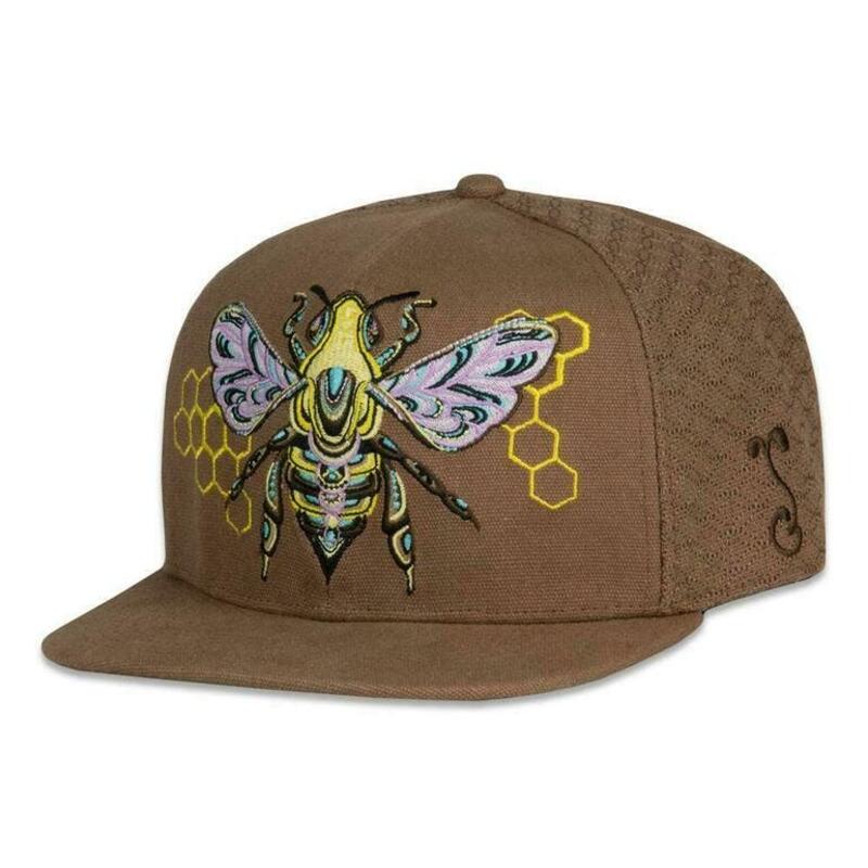 Honey Fund Brown Snapback Hat L/XL