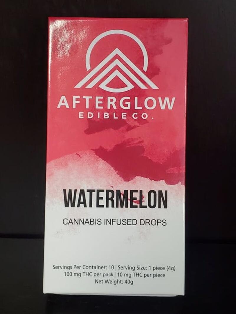 100mg Watermelon Flavored Hard Candy by Afterglow