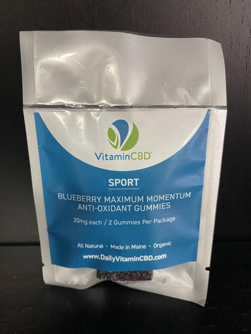 60mg Vitamin CBD Blueberry Nano Gummies