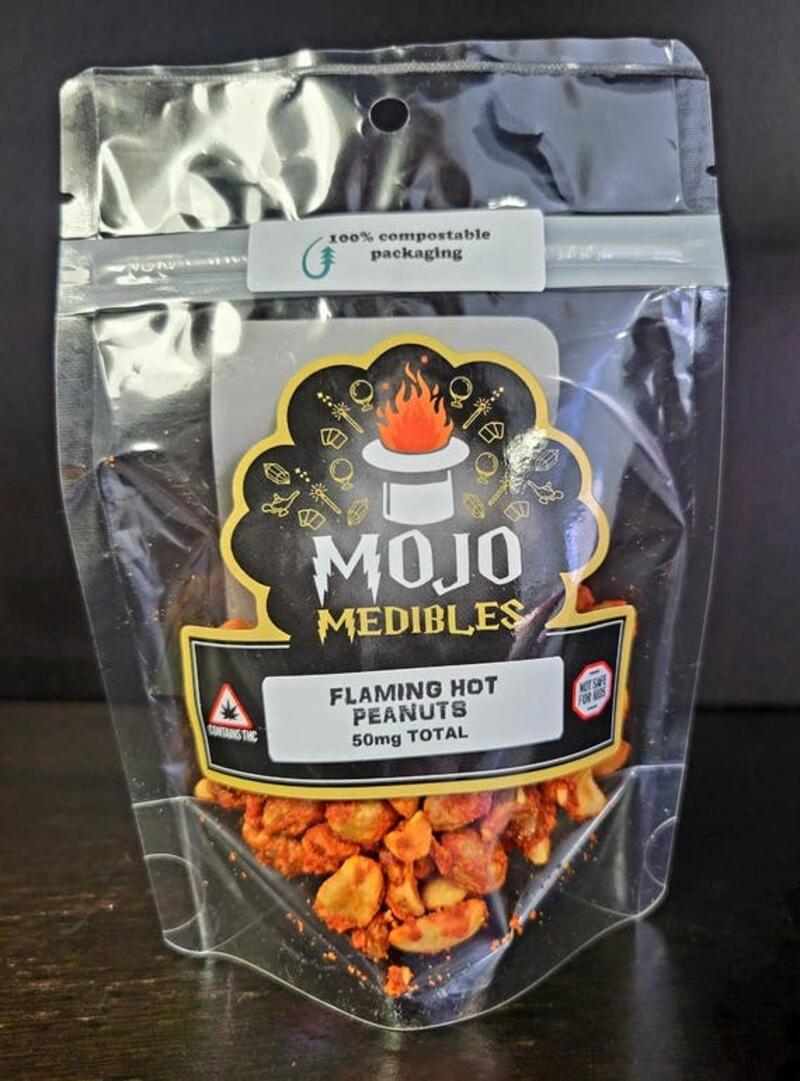 50mg Flaming Hot Peanuts by MOJO