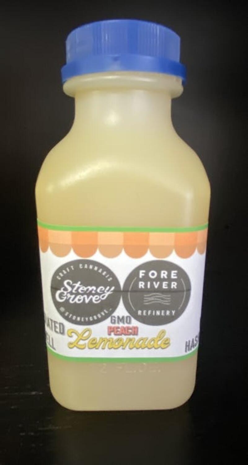 100mg GMO Hash Rosin Infused Peach Lemonade by Fore River Refinery