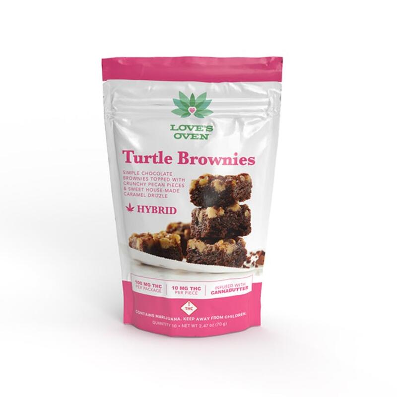 Baked Goods | Turtle Brownies | [10pk]