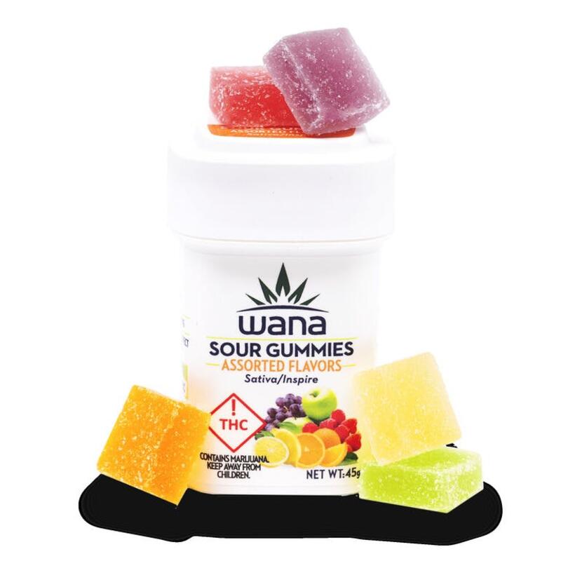 Gummies | Assorted Sour [Sativa] | [10pk]