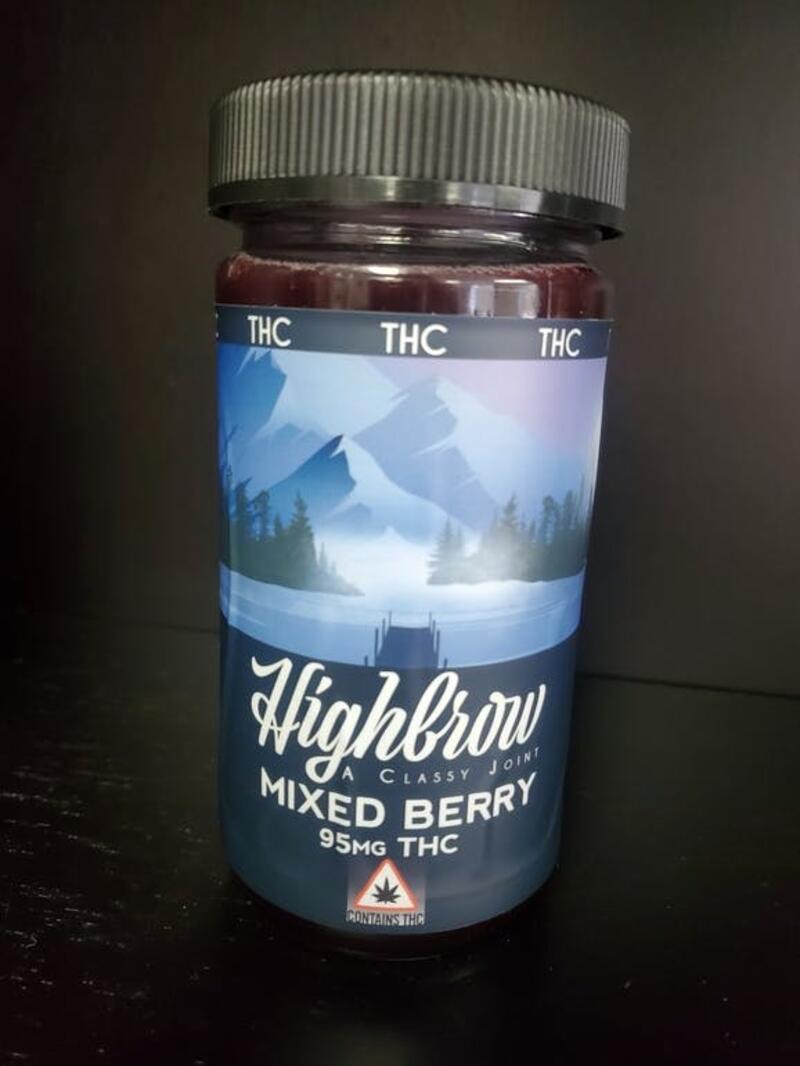 100mg Mixed Berry Juice by Highbrow