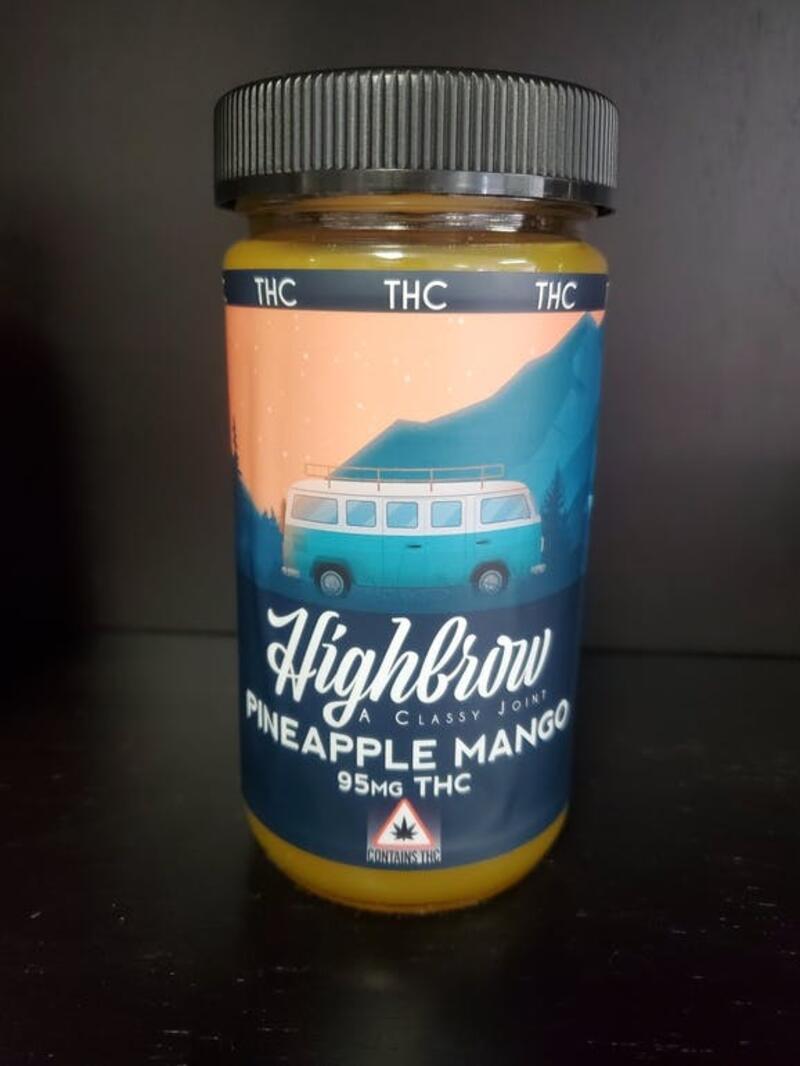 100mg Pineapple Mango Juice by Highbrow