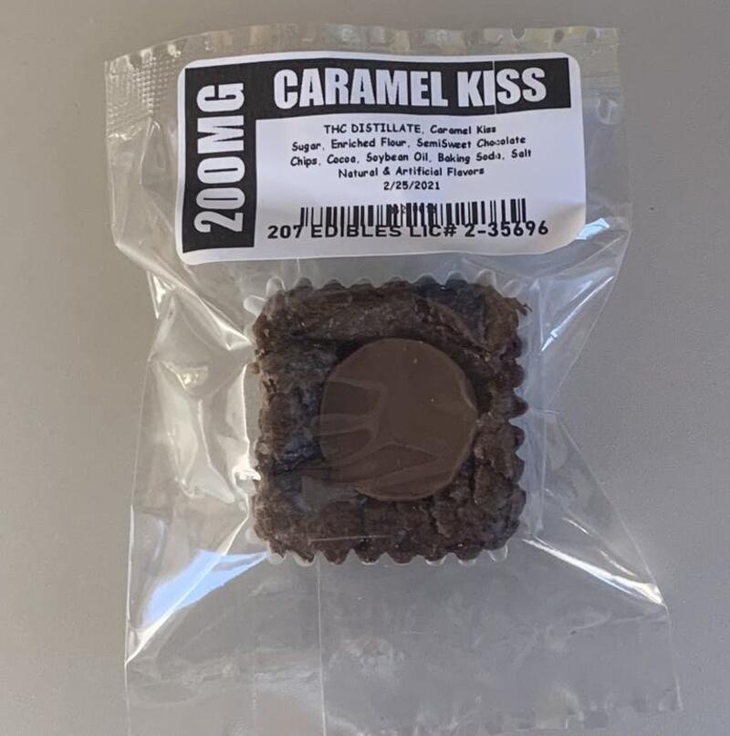 Caramel Kiss Brownie 200mg
