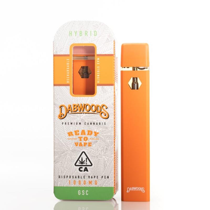 Dabwoods Disposable full gram vape - GSC