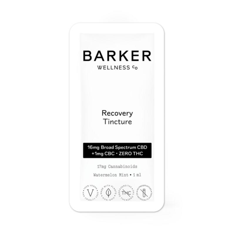 Barker Wellness: Recovery Snap Packet (Single Use)