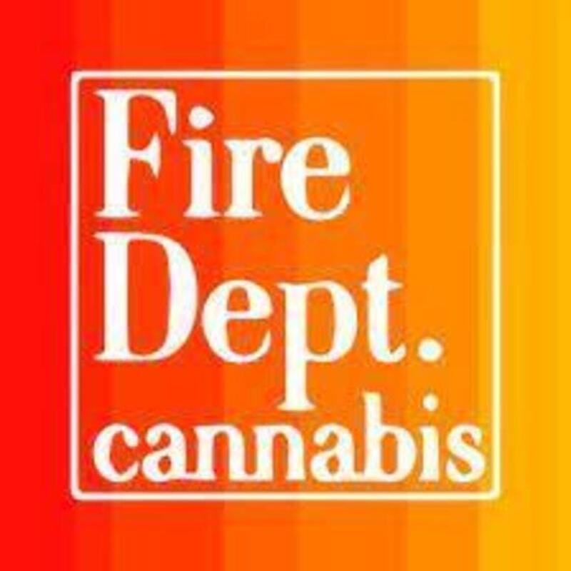 Fire Dept. Cannabis Orange Cookie Mac Dry Ice Kief