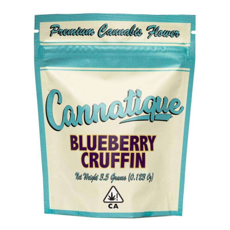 Cannatique: Blueberry Cruffin (3.5g)