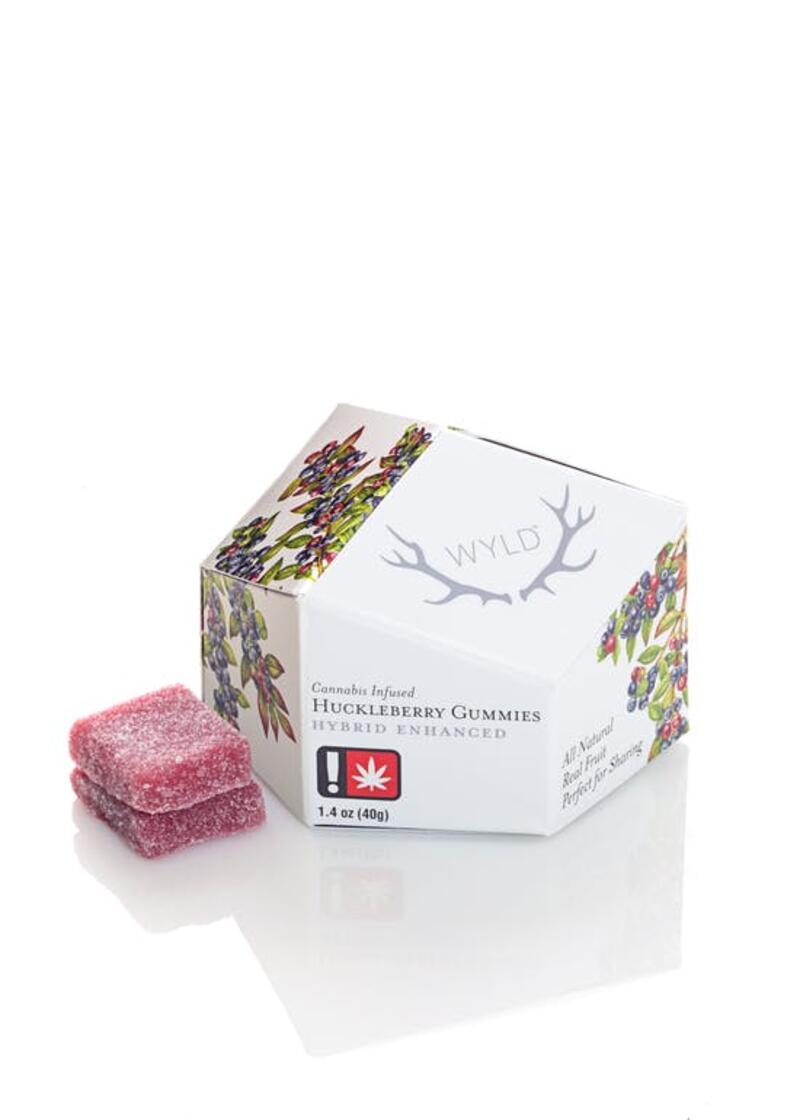 Huckleberry Hybrid Enhanced Gummies 50mg