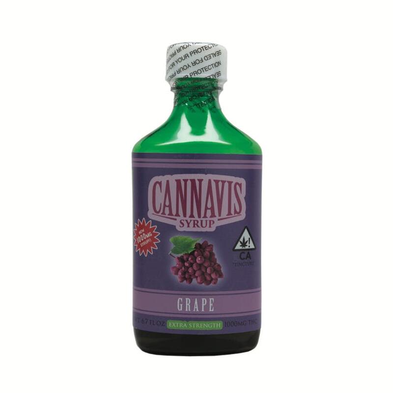 1,000mg Grape THC Syrup Tincture