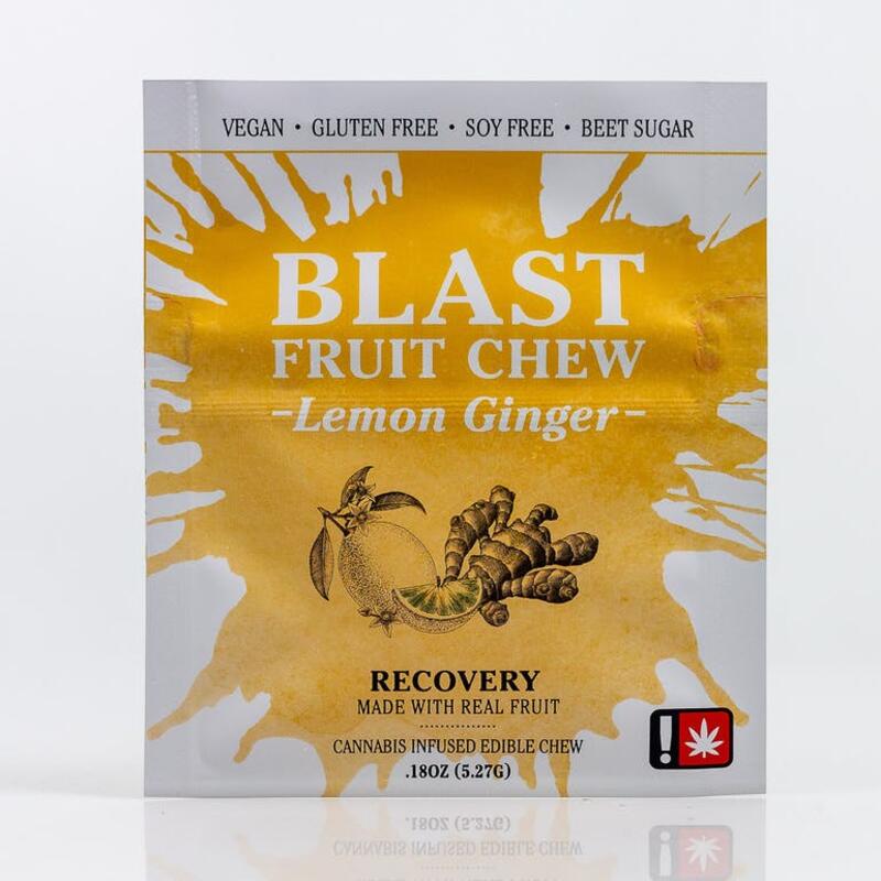 Golden Blast Lemon Ginger 10:1 Fruit Chew