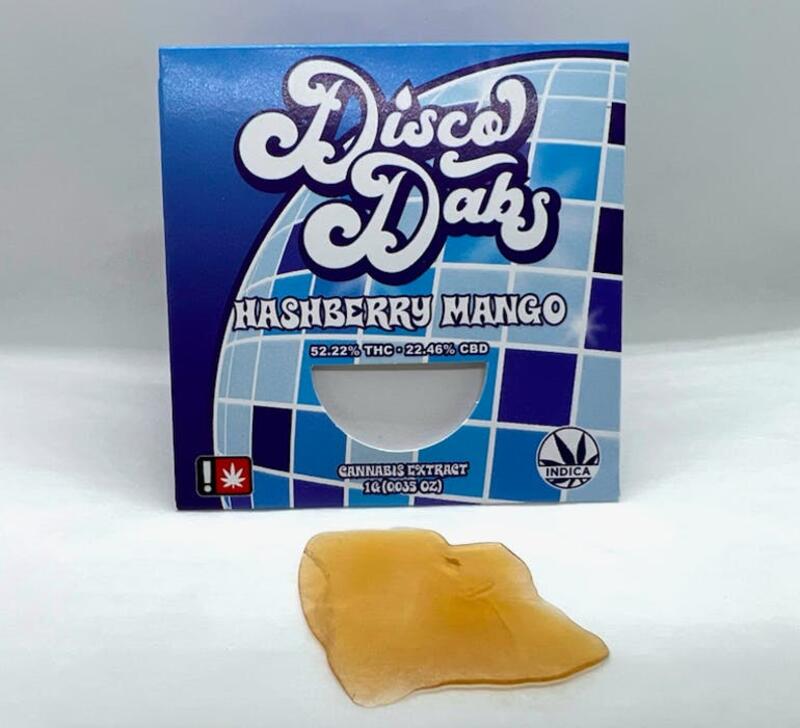 Disco Dabs Hashberry Mango Shatter
