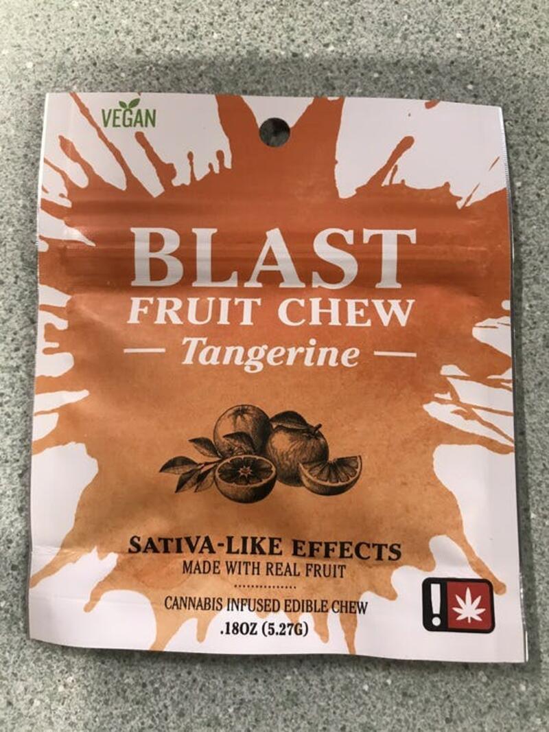 Golden Blast Tangerine Fruit Chew