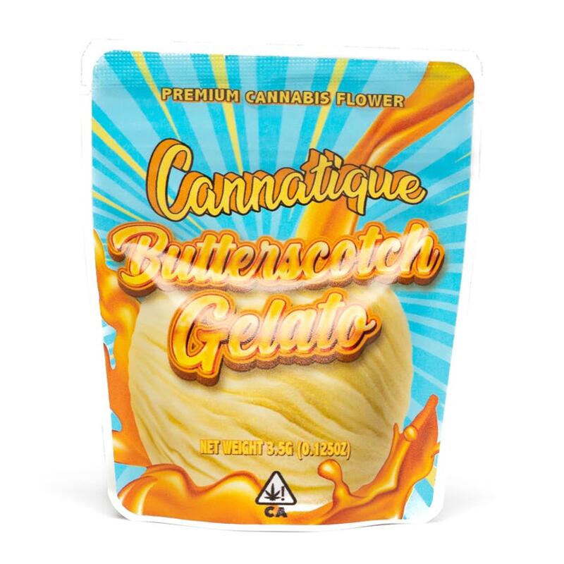 Cannatique: Butterscotch Gelato (3.5g)
