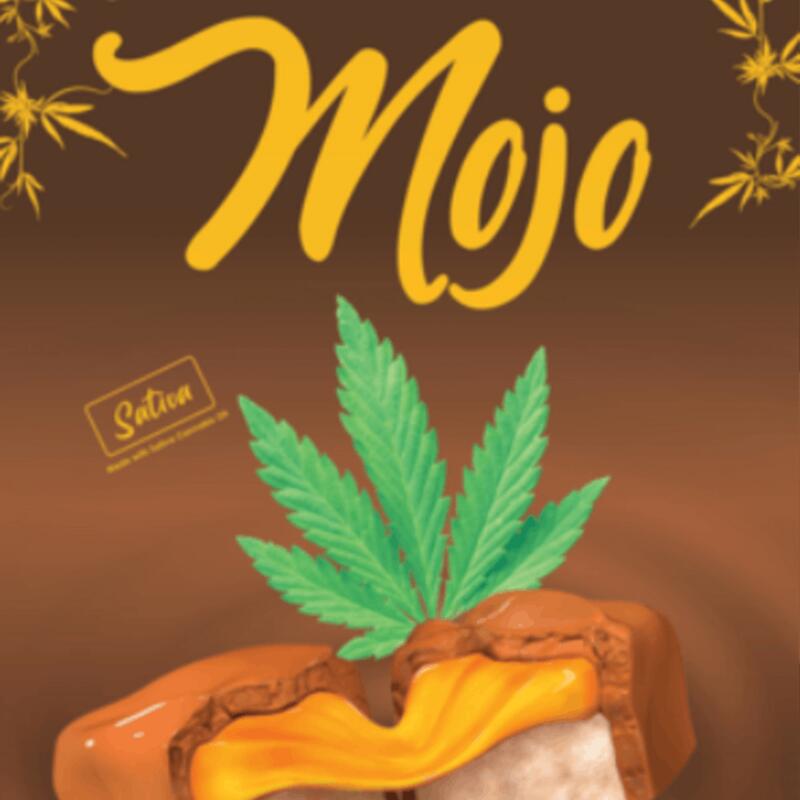 (REC) MOJO Chocolates Singles Nuggy Caramel Peanut Bite 10mg