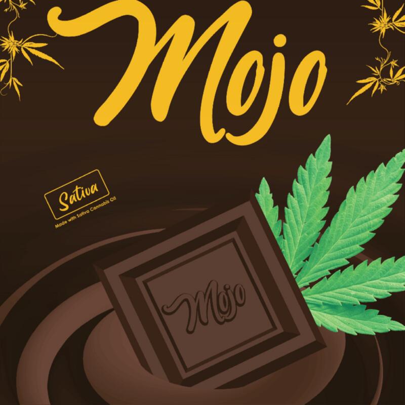(REC) MOJO Chocolates Double Fudge Truffle (Sativa) 100mg