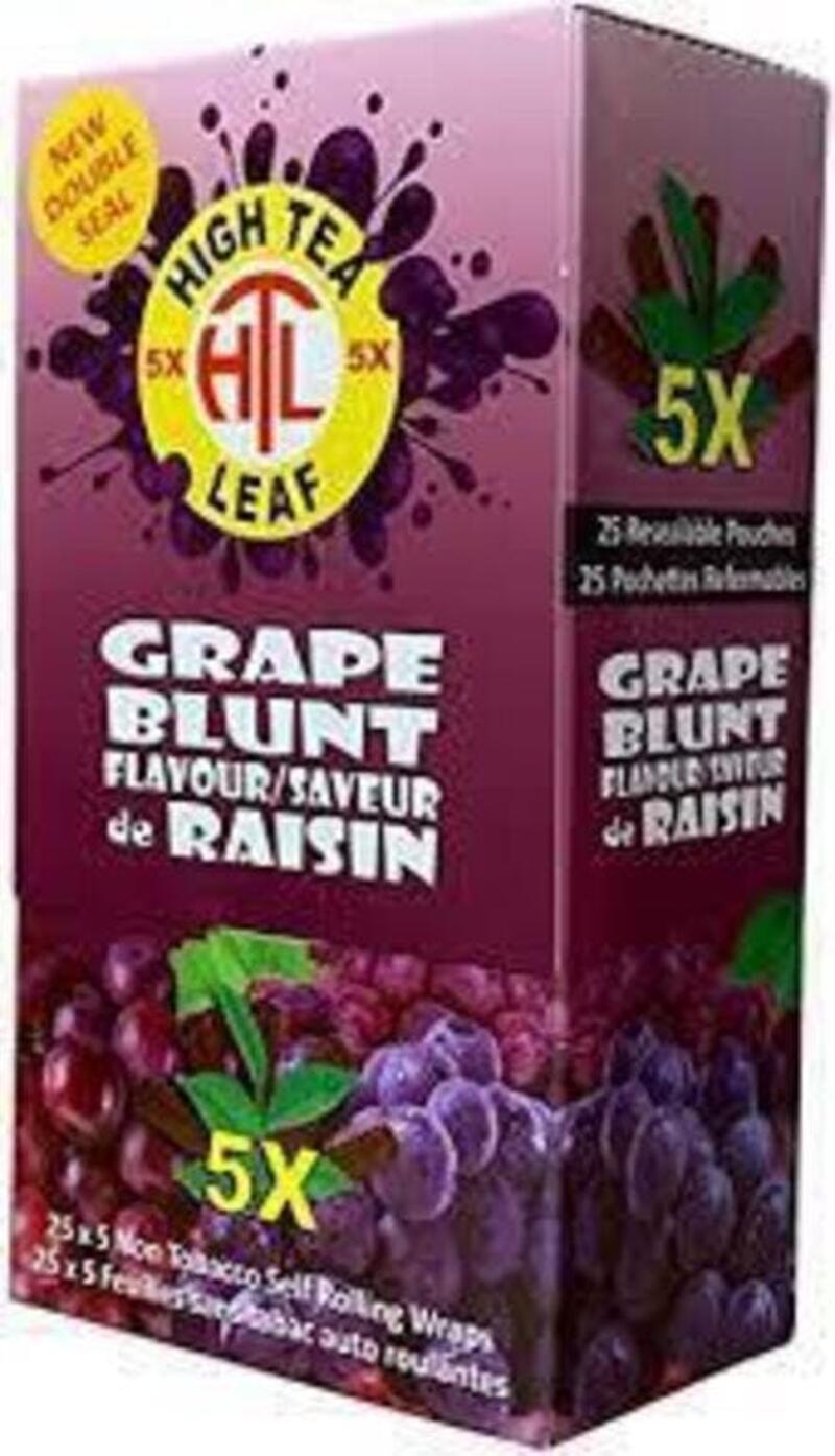 High Tea Leaf Grape Blunt Wrap - High Tea Leaf Grape Blunt Wrap