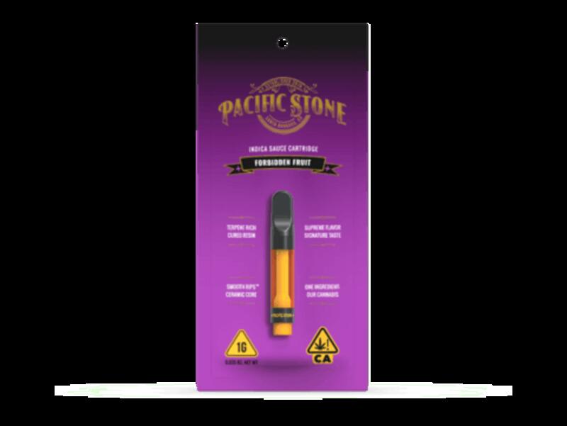 Pacific Stone | Forbidden Fruit Indica Cured Resin 510 Cartridge (1g)