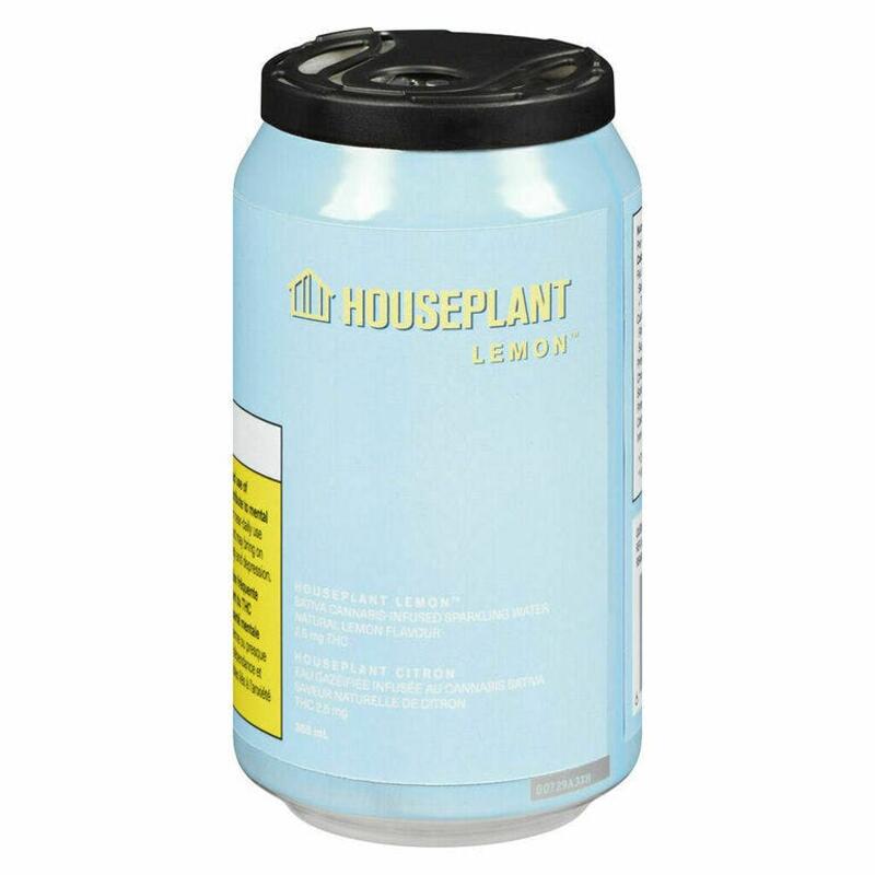 Lemon Sparkling Water 355ml - Houseplant - Lemon Sparkling Water 1x355ml Beverages
