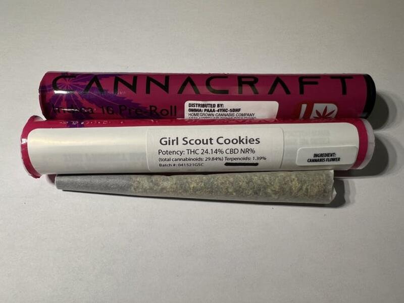 GIRL SCOUT COOKIES CANNA PREROLL