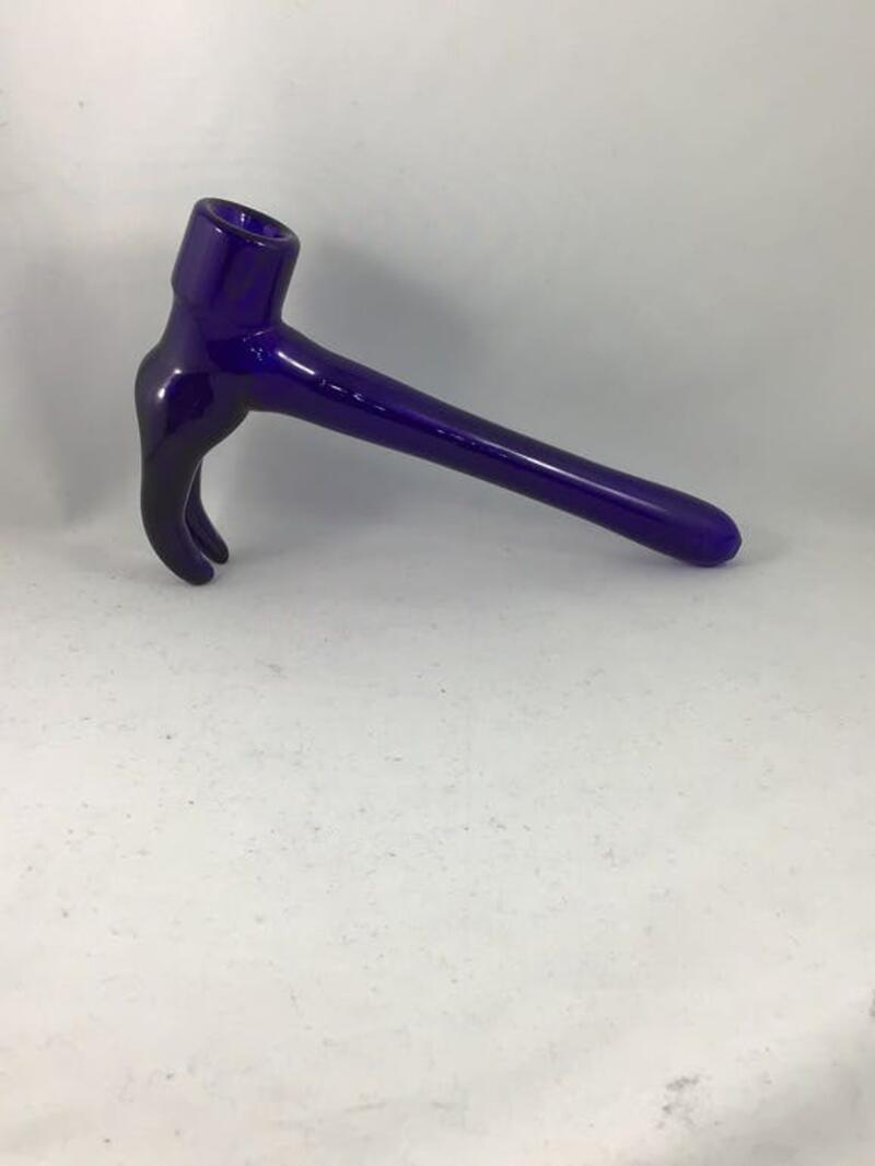 7.5" Blue Hammer Pipe