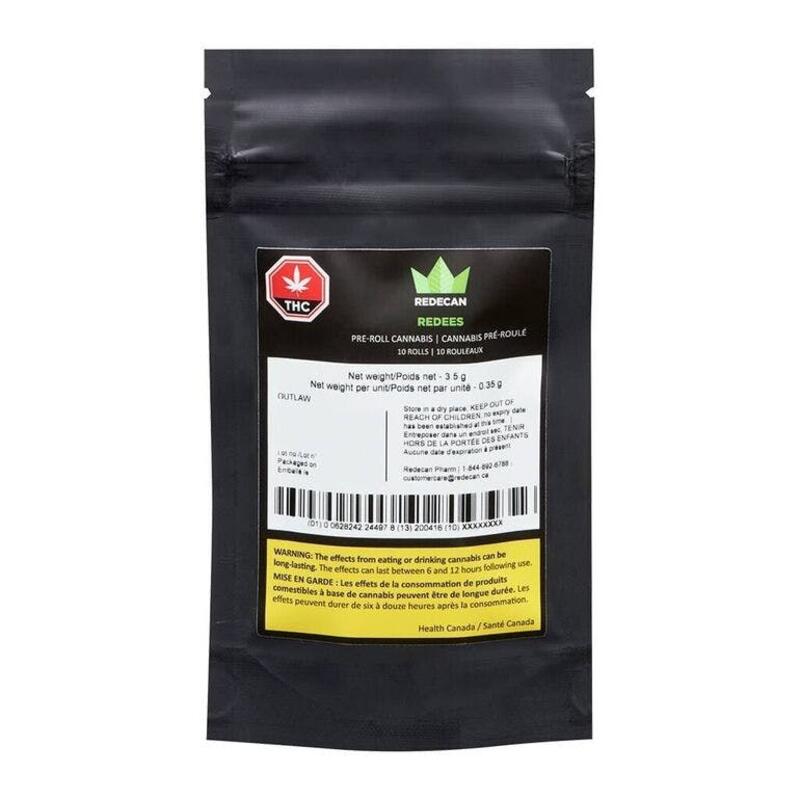 Redecan - Redees Outlaw Pre-Roll Sativa - 10x0.35g