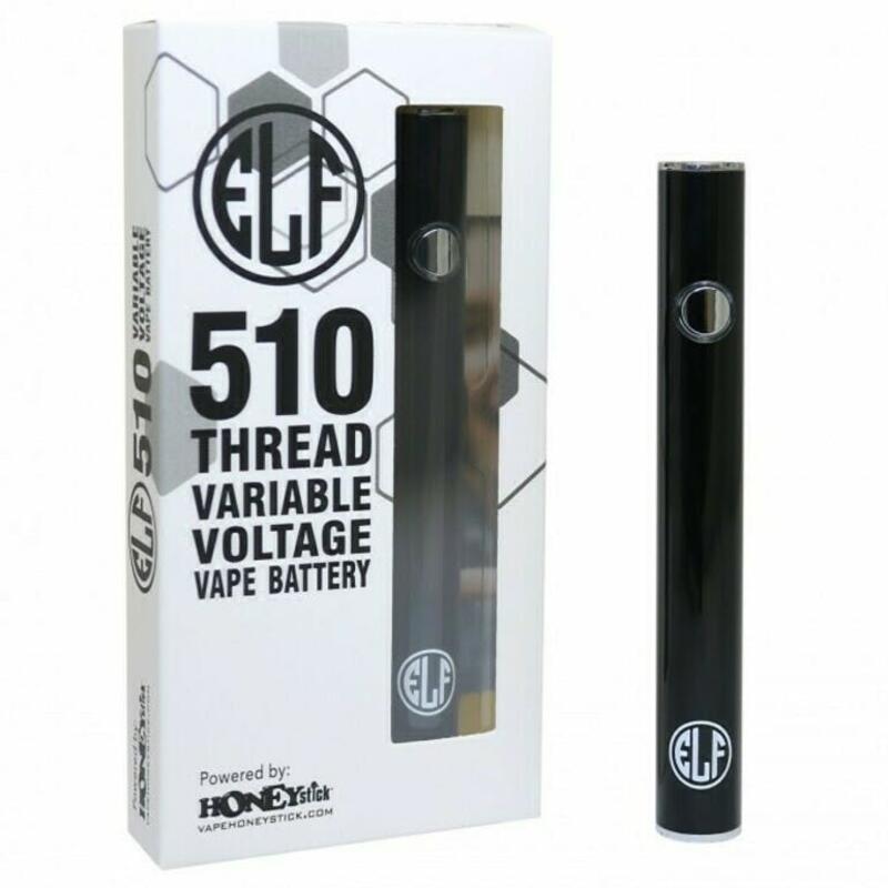 ELF 510 Thread Variable Voltage Battery - HS ELF-510-BLK