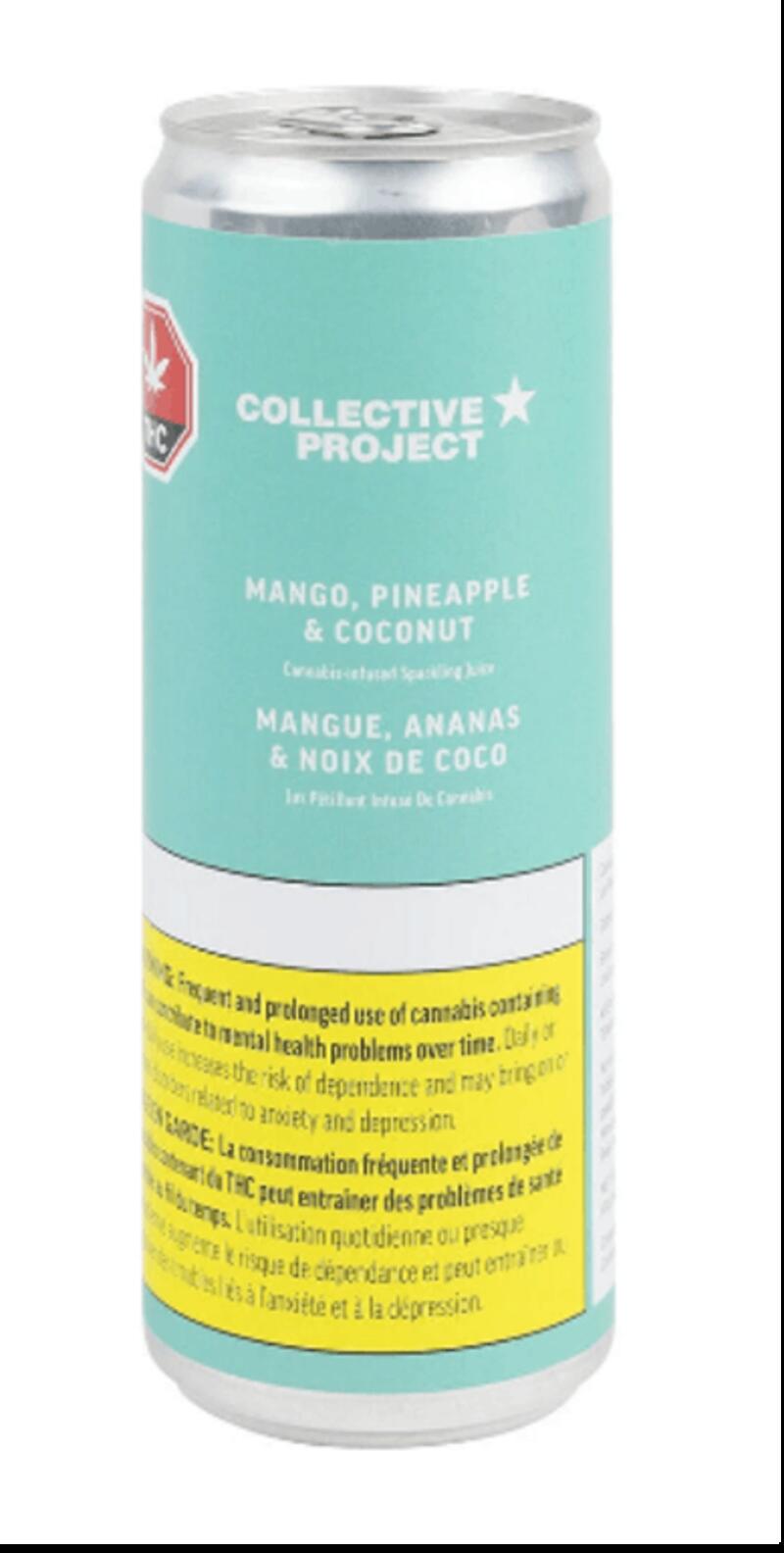 Collective Project - Mango Pineapple & Coconut Sparkling Juice 355ml