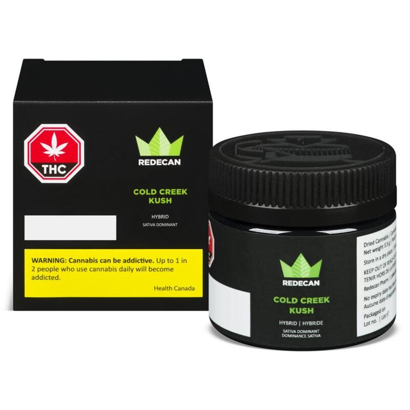 Cold Creek Kush- Redecan - Dried Flower - Cold Creek Kush Dried Flower