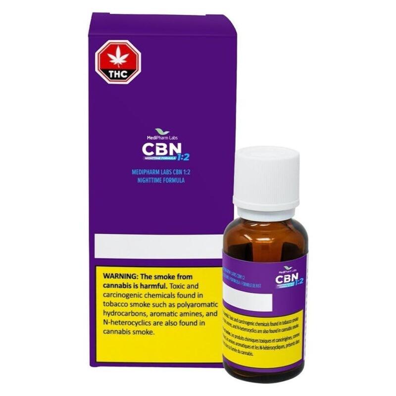MediPharm Labs CBN 1:2 NightTime Formula Oil