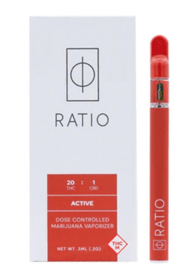 Ratio Active 20:1 Dose Controlled Vape