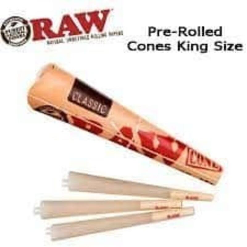 Raw Classic King Size Cones