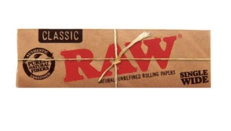 RAW Classic Single Wide rolling papers