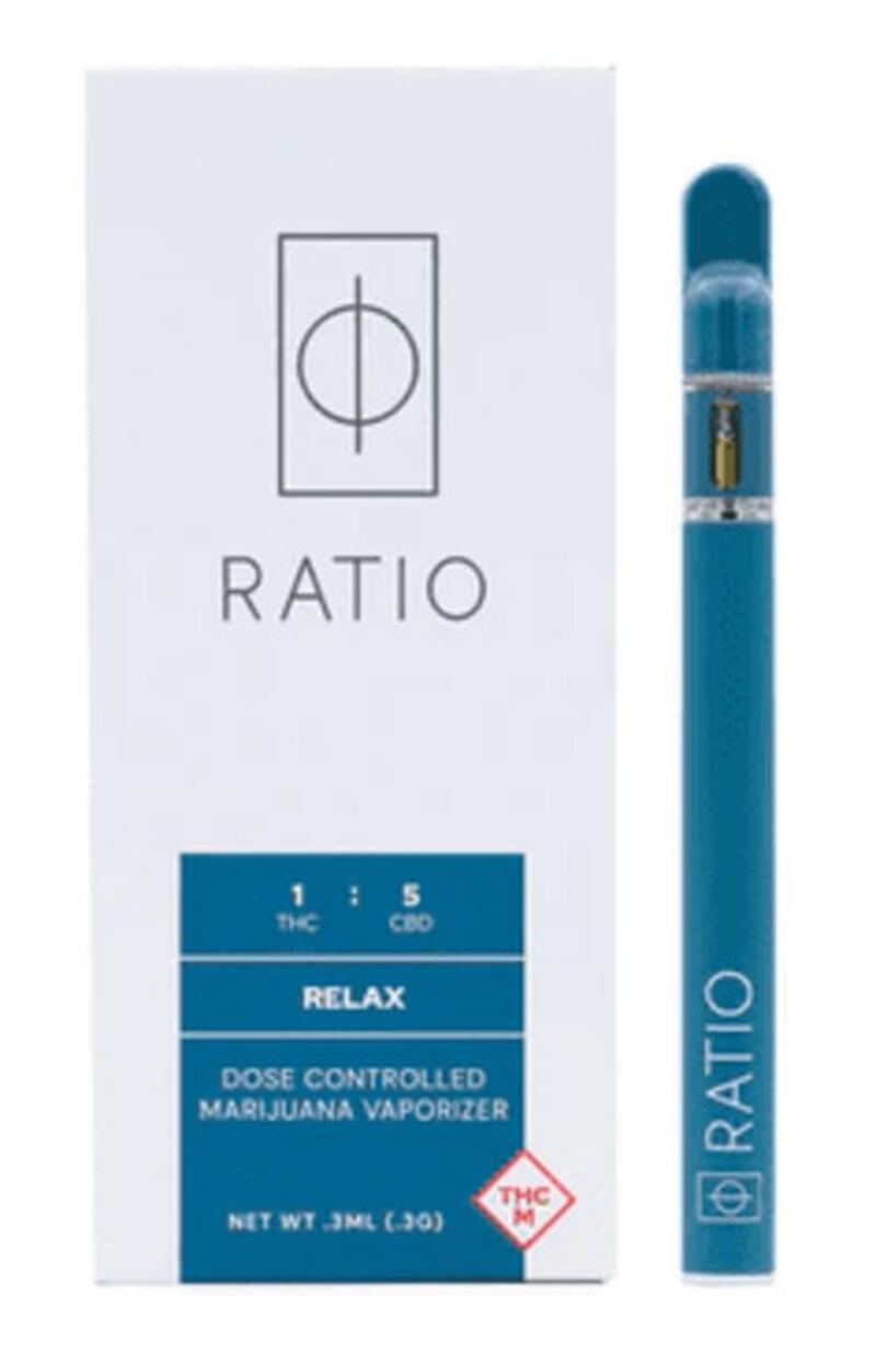 Ratio Relax 1:5 Dose Controlled Vape