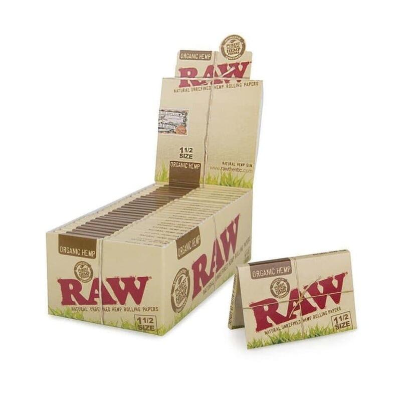 Raw Organic Hemp 1 1/2"