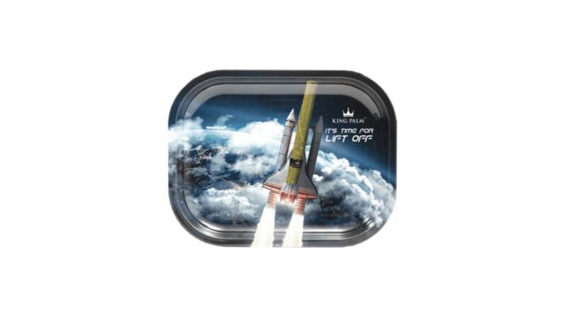 King Palm "Liftoff" Small Rolling Tray