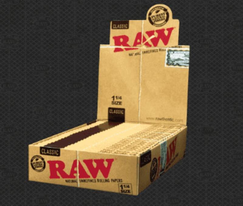 Raw Classic 1 1/4 Rolling Papers