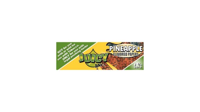 Juicy Jay's Pineapple Rolling Papers 1 1/4 size