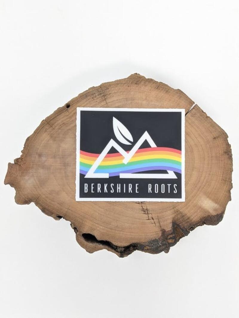 BR Berkshire Pride Sticker (Rainbow)